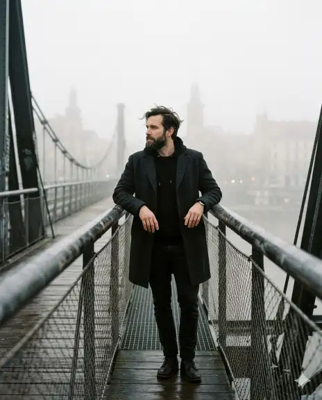 30. Foggy Morning Bridge