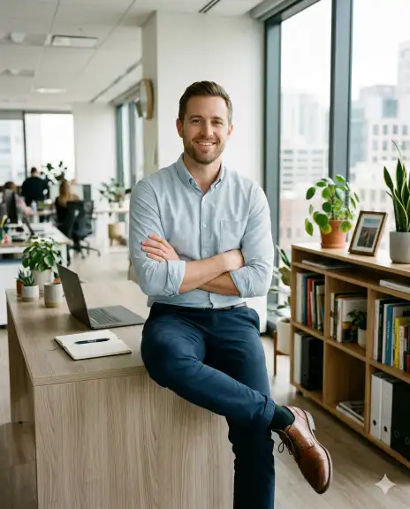 19. Business Casual Office