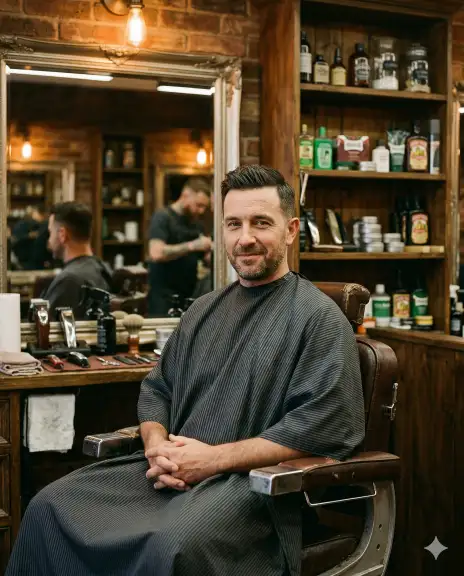 17. Barbershop Chair