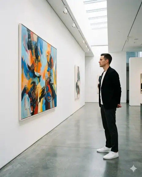 26. Art Gallery Visitor