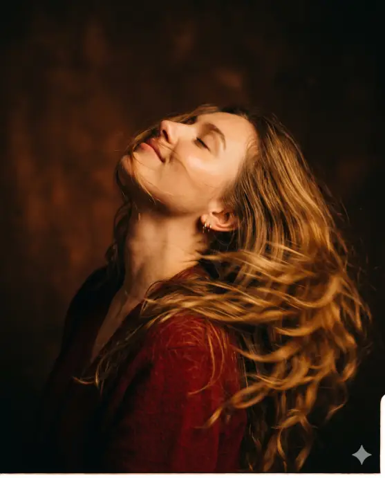 Hair in Motion, Warm and Soft