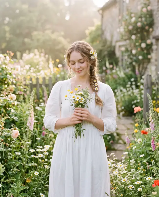 12. Cottagecore Garden Portrait