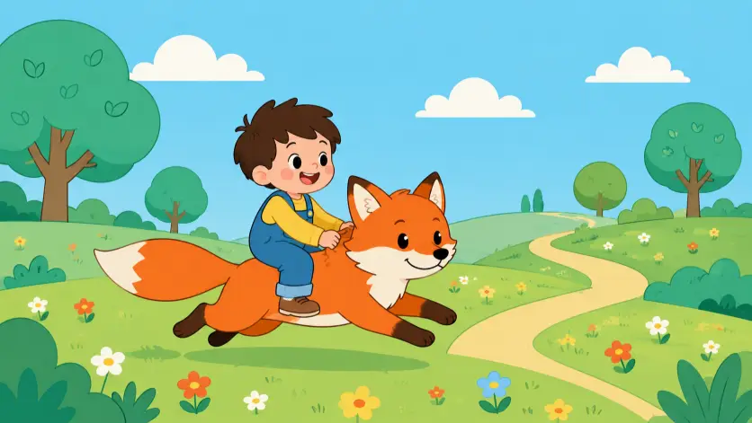 Flat Vector Cartoon Style