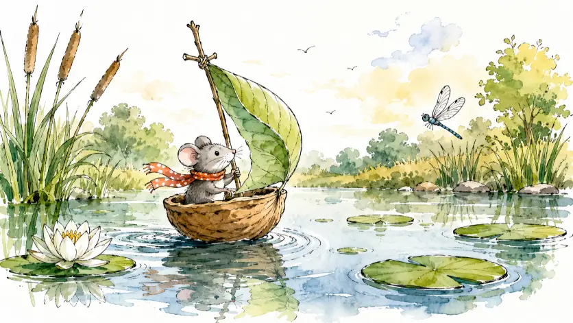 Ink Line and Watercolor Wash Style