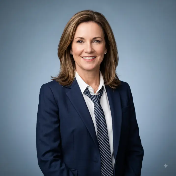 Corporate Blue Tone Headshot