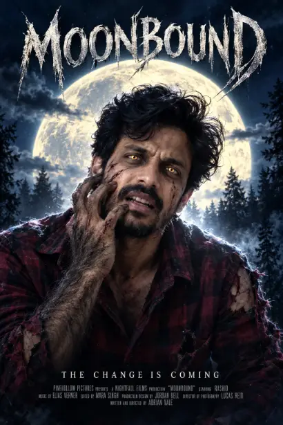 7. The Werewolf Full Moon Poster