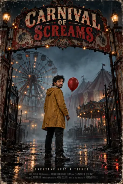 8. The Creepy Carnival Poster