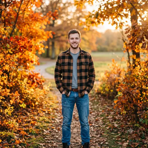 Flannel Shirt at Golden Hour