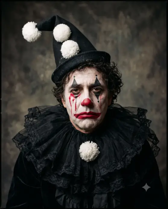 8. The Sad Dark Clown