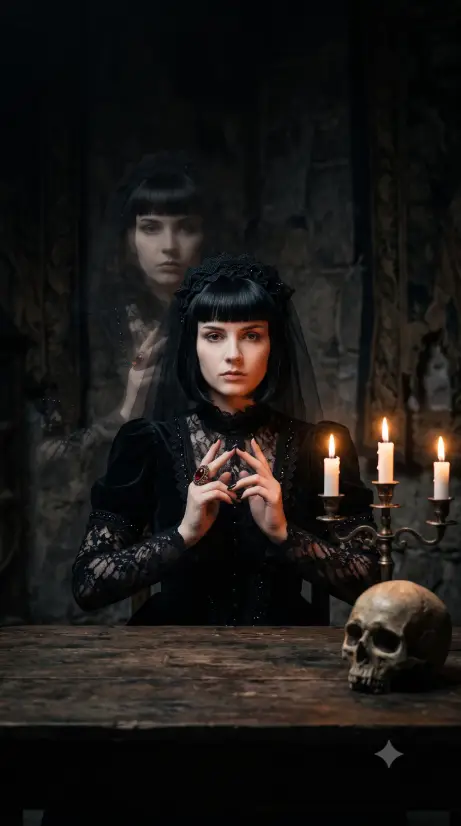 2. Candlelit Gothic Seance