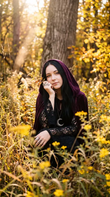 9. Moon Witch in the Golden Woods
