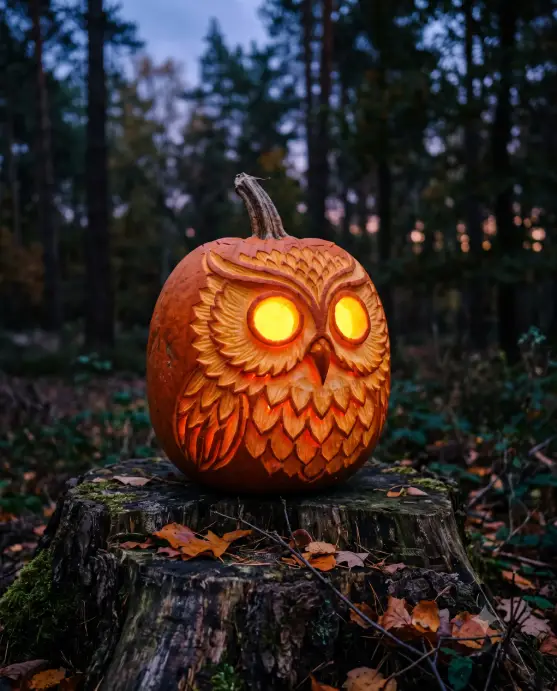 Wise Owl Carving